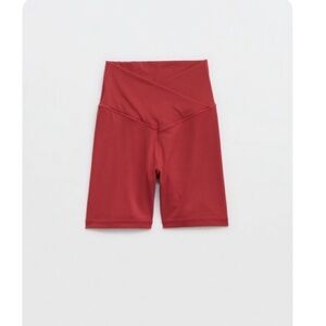 Aerie Red Bike Shorts